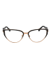 Ana Hickmann Damen Optische Fassungen Katzenauge Schwarz