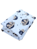 TupTam Kinder Bettdecken Set Gemustert in blau Modell 2