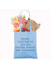 Mr. & Mrs. Panda Tote Bag Spruch Sekretärin Heldin mit Spruch in Sky Blue