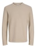 Jack & Jones Strickpullover in Feather Gray
