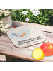 Mr. & Mrs. Panda Drink Coaster Hochzeit Mäuse Herz Design mit Sp... in Weiß