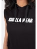 Gorilla Wear Ärmelloser Hoodie - Virginia - Schwarz