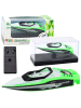 Wisam Ferngesteuertes RC Motorboot Weiß-Grün 15cm