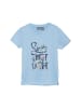 Color Kids T-Shirt COTshirt W. Print S/S, Girl in Blau