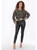 faina Women Sweater in camel black