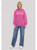 F4NT4STIC Hoodie Oversized Shirt Knut & Jan Noorden Collegiate in hyper pink