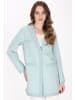 DreiMaster Women Coat in mint glitter