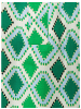 More & More Satinbluse in fine rhomb print
