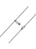 True Rebels Kette aus Edelstahl in gunmetal