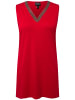 Ulla Popken Strick-Top in neon rot