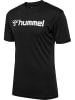 Hummel T-Shirt Hmllogo Erwachsene in BLACK