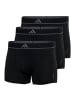 adidas 3er Pack Trunk Active Micro Flex Eco in Schwarz