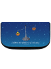 Mr. & Mrs. Panda Waschtasche Sternzeichen Waage mit Spruch in Sternenhimmel Blau