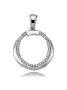 BALIA Anhänger Silber 925 Sterling Silber Round Kettenanhänger