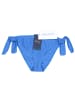 Aquarti Damen Bikinihose seitlich zum Binden in schönen Unifarben in blue denim