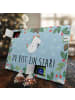 Mr. & Mrs. Panda Tee Adventskalender Einhorn Sänger mit Spruch in Eisblau
