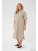 KAFFE curve Kleid KCnana Loose fit in Brindle / Turtledove Stripe