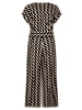 Betty Barclay Jumpsuit mit Eingrifftaschen in Schwarz/Beige