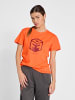 Hummel Hummel T-Shirt Hmloffgrid Damen in NASTURTIUM/RHUBARB