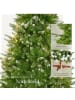tectake Künstlicher Christbaum Blitzen in Grün Deko Tannenbaum 180cm