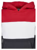 Urban Classics Sweat & Fleece - Hoodies in fire red/white/navy