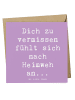 Mr. & Mrs. Panda Deluxe Karte Spruch Heimweh Sehnsucht mit Spruch in Lavendeltraum