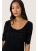 Soaked in Luxury Jerseykleid SLSable Gerade Passform in Black