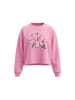 IZIA Women Sweatshirt in Pink