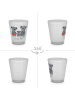 Mr. & Mrs. Panda Schnapsglas Koala Familie ohne Spruch in Transparent