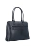 PICARD Milano Schultertasche Leder 43 cm Laptopfach in schwarz