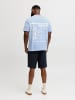 JACK & JONES PLUS T-shirt in Chambray Blue