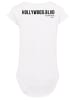 F4NT4STIC Long Cut T-Shirt PLUS SIZE  Hollywood boulevard in weiß