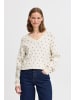 b. young BYMIRAN DOT JUMPER - KNIT Regular fit in Birch Melange