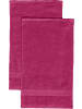 REDBEST Frottier Gästetuch 2er-Pack Chicago in fuchsia
