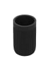5five Simply Smart Zahnputzbecher ONYX, Schiefer in Schwarz, Ø 7 cm