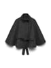 Vero Moda Cape in Dark Grey Melange