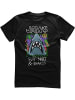 Jaws T-Shirt "JAWS Sun Surf & Sharks T-Shirt" in Schwarz