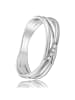 BALIA Ring 925 Sterling Silber, Wickeloptik Wickelring, Größe 58 (18,5)