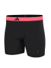 adidas Boxershort 5er Pack in Schwarz/Lila/Gelb