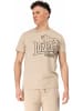Lonsdale T-Shirt "Langsett" in Beige