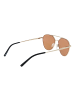 Serengeti Unisex Sonnenbrille Flieger Gold