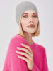 Style Republic Kaschmir Beanie fein gerippt in light grey melange