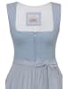 Nübler Midi Dirndl Rimsting in Babyblau