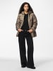 Pieces Wattierte Jacke in Morel