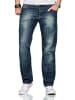 Alessandro Salvarini Jeans A. Salvarini Beppo Designer Herren Jeans Hose Basic Jeanshose Comfort Fit in Mittelblau
