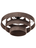 Beliani Deckenleuchten EREBATO in Braun - (W) 40 x (H) 22 x (L) 40 cm