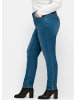 sheego 5-Pocket-Jeans in blue denim