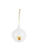 Butlers Glaskugel HANG ON Rentier in Transparent