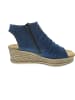 rieker Keilsandalette Blau