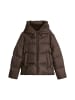 Marc O'Polo Puffer-Daunenjacke mit Kapuze regular in Burnt Coffee
